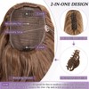 LuxeHair 11” Classic Loose Curly Claw Clip In Ponytail Extension,