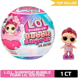 Brand: L.O.L. Surprise L.O.L. Surprise Bubble Foam Lil Sisters Doll Collectible Gift for Girls 4+