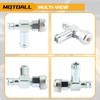 MOTOALL Fuel Gas Tank Grommet Bushing Shut Off Valve Kit