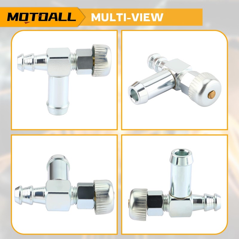 MOTOALL Fuel Gas Tank Grommet Bushing Shut Off Valve Kit