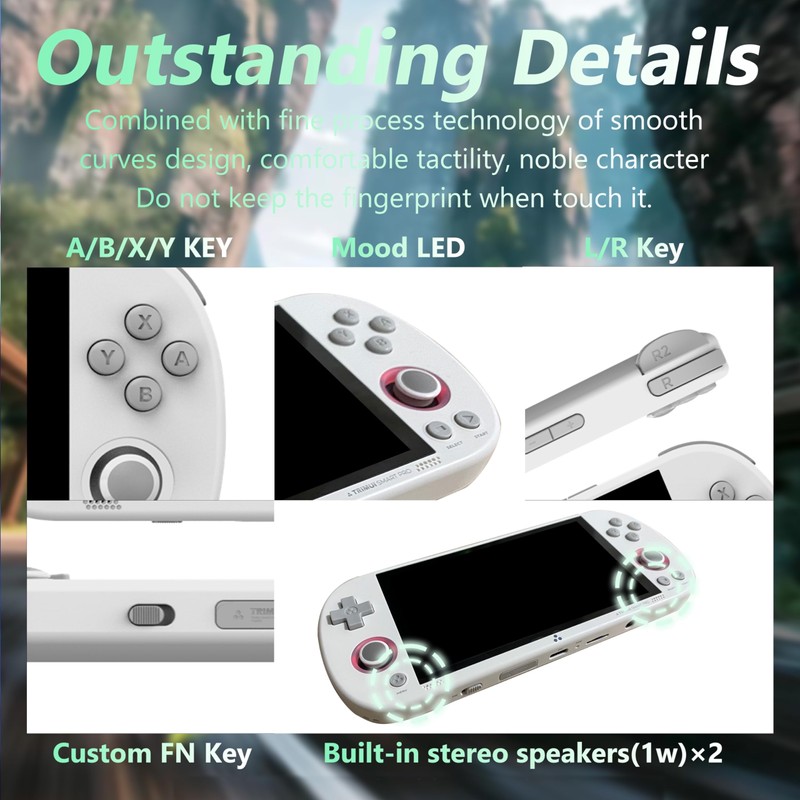 Trimui Smart Pro Handheld Game Console, Retro Hand Held Video