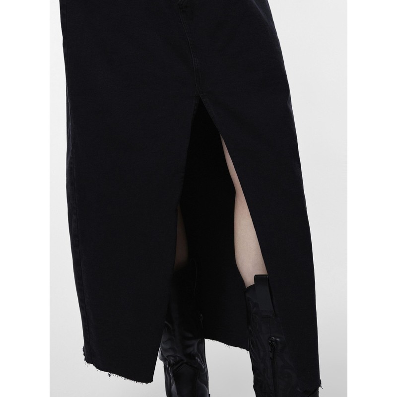 PIECES Female Denim Skirt PCJESSIE, black