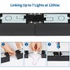 DAKASON 4FT Linkable LED Linear Light, 35W Down 15W Up