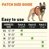 Dogline Vest Harness for Dogs and 2 Removable Therapy Dog