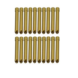 RIVERWELD TIG Long Wedge Collet 3C418GS 1/8" 3.2mm Fit DB SR WP 17 18 26 TIG Welding Torch Pack of 20