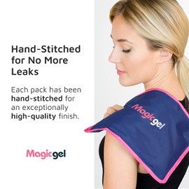 Magic Gel Premium Ice Pack - (30 x 20 cm) - Reusable Gel Cool Packs for Post Workout Cooling - Flexible & Foldable Long Lasting Cold Compress