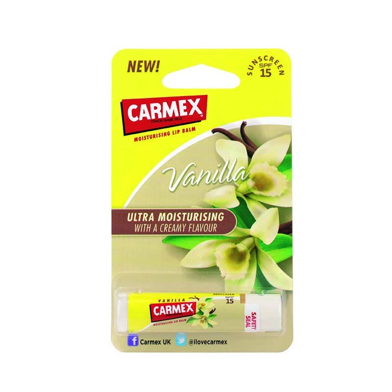 Carmex Carmex Vanilla, Lime & Pomegranate Stick 3-Pieces Mixed Pack