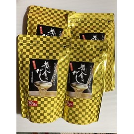 (4 Bags) Golden Dashi, Kitamaebune no Kawamoto (20 Packs) Manufacturer's New Standard Product