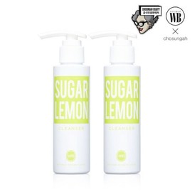 Half Club/Wonderbath Cho Sung-ah Lemon Syrup Cleanser Sugar Lemon 120ml (2 Full Sizes) / 원더바스 조성아 레몬청 클렌저 슈가레몬 120ml 본품 2개