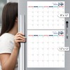 Dry Erase Monthly Calendar Planner Sticker Decal | Removable &