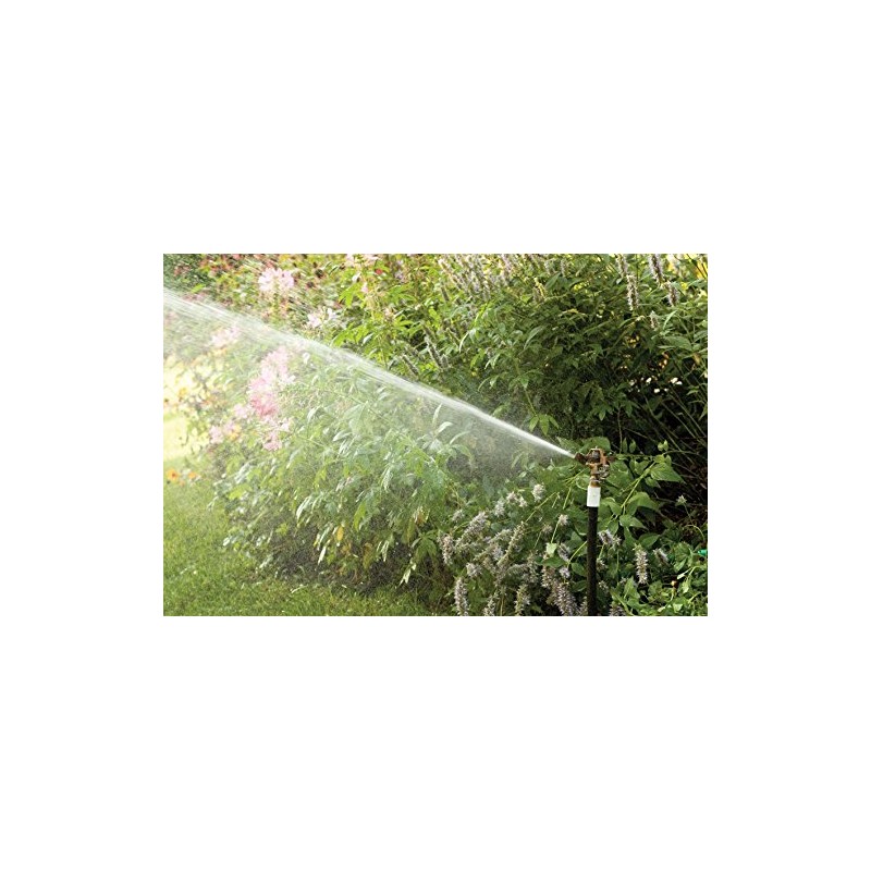 Rain Bird 35ADJTNTB Brass Impact Sprinkler, Adjustable 0° - 360°