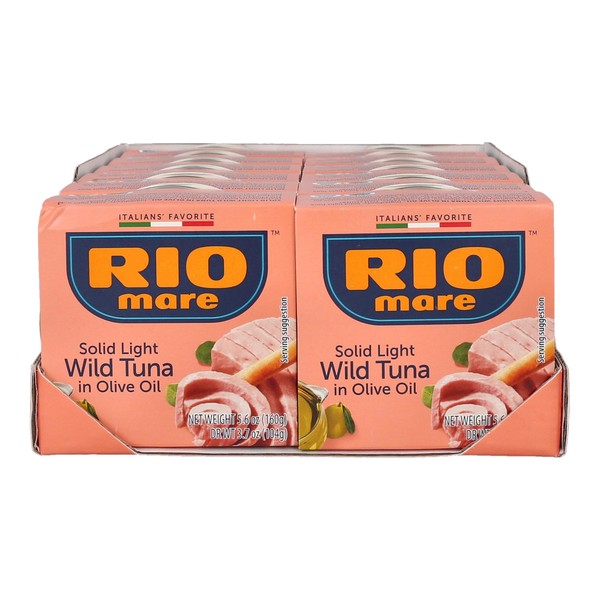 Rio Mare Tuna in Olive Oil Can - 5.6 Ounces (Pack of 12)