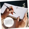 KOMBIUDA Delicate Flower Attendance Book Elegant Wedding Sign Book for