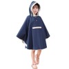 SATiNU Rainwear Raincoat Kids' Cover, Poncho Type, Unisex, Rain Gear,