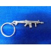 FN Scar 16 Keychain Pewter Color Metal Keyring