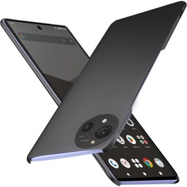 Ultra Thin AQUOS R10 SH-51F Case, AQUOSR9 SH-51E Case, Thin, AQUOS R10 A501SH SH-M31 Cover, PC Matte Texture, Ultra Lightweight, Anti-Yellowing Anti-Fingerprint, Scratch-Resistant, Good Texture, Full Protection, Ultra Abrasion Resistant, Shock Resistant, Compatible with AQUOSR10 Wireless Charging, Black