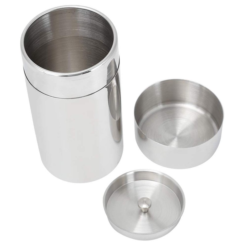 Kitchen Canister Set, 550ml Stainless Steel Food Storage Container Portable