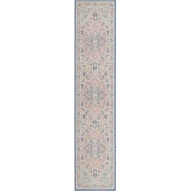 Unique Loom Whitney Collection Area Rug - Milano (2' 7" x 12' Runner, Multi/ Blue)
