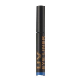 Neon Blue UV reactive liquid eye liner. Liquid eye liner that glows under uv lights with a fine brush applicator