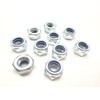 20 Pack of M10 Nyloc Nuts - Self locking with