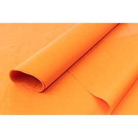 Coloured Tissue Paper/Gift Wrap/Wrapping Paper Sheets (20" x 30") Available in 10s / 25s & 50s (Orange, Pack of 10)