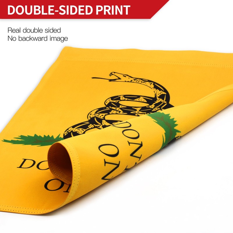 Anley Double Sided Premium Garden Flag, Dont Tread On Me