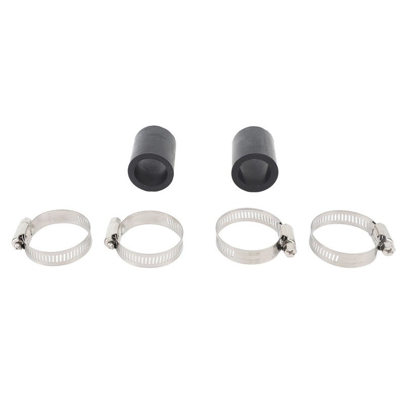 2Pcs 1in High Temp Pipe Clamps Connector Sturdy Exhaust Pipe