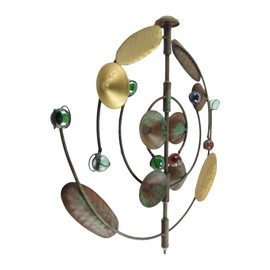Treasure Gurus Metal Cosmic Spinner Wind Dance Windmill