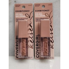 COVERGIRL Lot Of 2 Covergirl Exhibitionist Kelsea Ballerini Liquid Glitter # 1 Glitter Up.