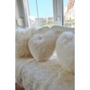 Bayern Fell Lambskin Champagne 120-130 cm Real Merino Sheepskin Cuddly