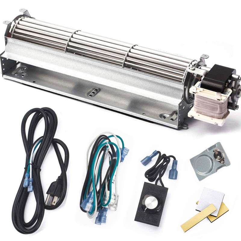 Criditpid BKT GA3650T GA3650TB GA3700T GA3700TA Fireplace Blower Fan Kit