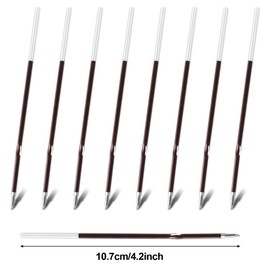 AAED Pack of 60 Ballpoint Pen Refills, Ballpoint Pen Refills, Black Interchangeable Ballpoint Pen Refills Ink Smooth Writing Ballpoint Pen Refills Ink Pen Red, Blue and Black (0.7 mm)