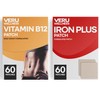 Veru Wellness Energy Duo Lifestyle Patch - B12, Iron -