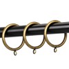 Curtain Ring Metal 28-Pcs 2.0 Inch Inner Diameter with Eyelets
