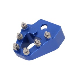 NACORE Motorcycle Rear Brake Lever Tip Step Plate Foot Brake Pedal Tip for TTR125 00-03 TTR125E 03-09 TTR125L 00-08 TTR225 2003 TTR230 05-20 TTR250 99-06 XT250 08-20 Dirt Bike Blue