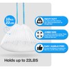 60 Pack Cat Litter Liners with Drawstring, Heavy-Duty for M4