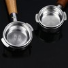 58mm Double Spouts Portafilter for Nuova Coffee Machines Stainless Steel