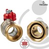 tecuro Ball Valve with Screw Connection G 1/2 Inch x