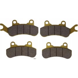Unbranded Can-Am Maverick X3, Maverick MAX Front & Rear Ceramic Brake Pad Set 2017-2024