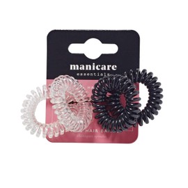 Manicare Spiral-Haarbänder, 4er-Pack