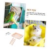 SUPVOX Hamster Climbing Ladder and Standing Platform Natural Design for