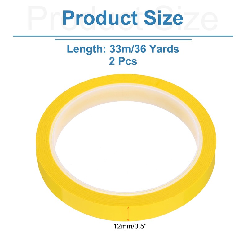 uxcell 1/2" x 36 Yard Graphic Tape Whiteboard Grid Marking