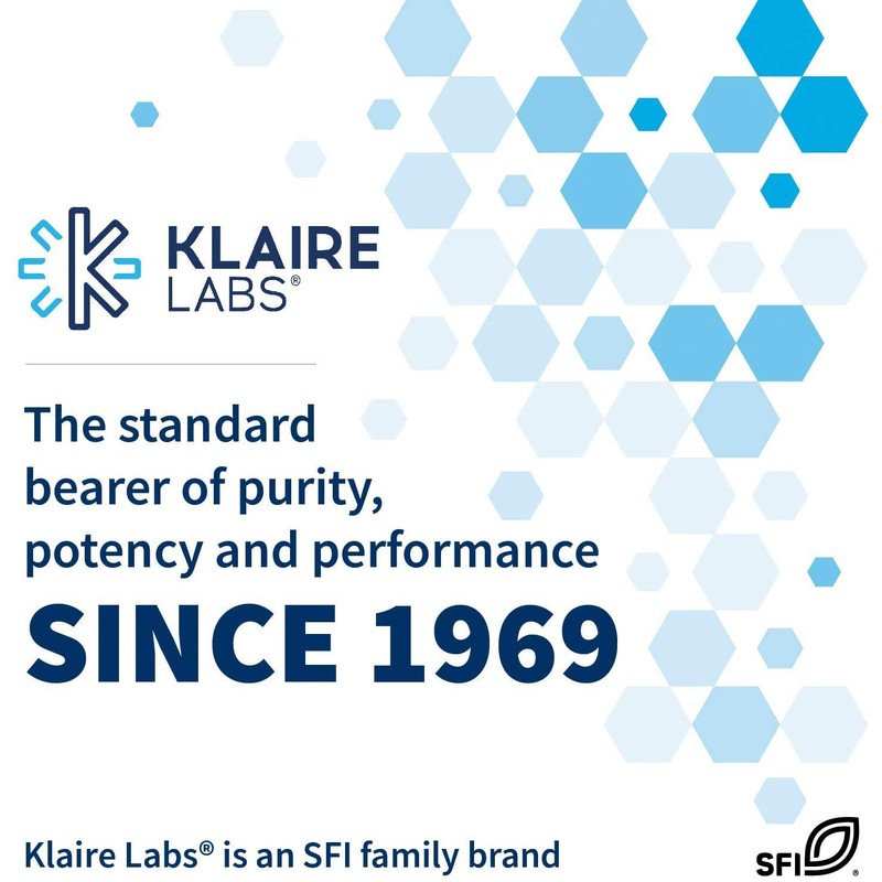 Klaire Labs Vitamin K2-50 Micrograms as Menaquinone-7 MK-7, No Soy,