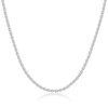 GLIJWELE Silver Chain for Men, Sterling Silver Chain for Men