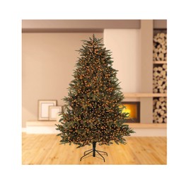 Premier Decorations 1000 Vintage Gold LED Treebrights with Multi Action Facility and Timer Function