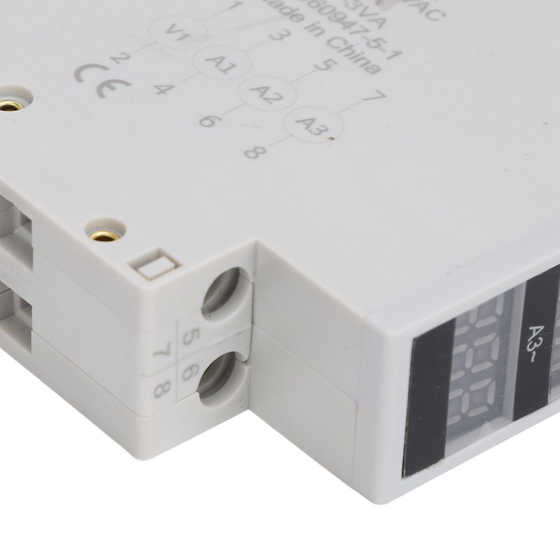 3 Phase DIN Rail Ammeter LED Digital Display High Accuracy