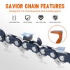 Savior 24 Inch Chainsaw Chain, 3/8 Pitch .063 Gauge 84