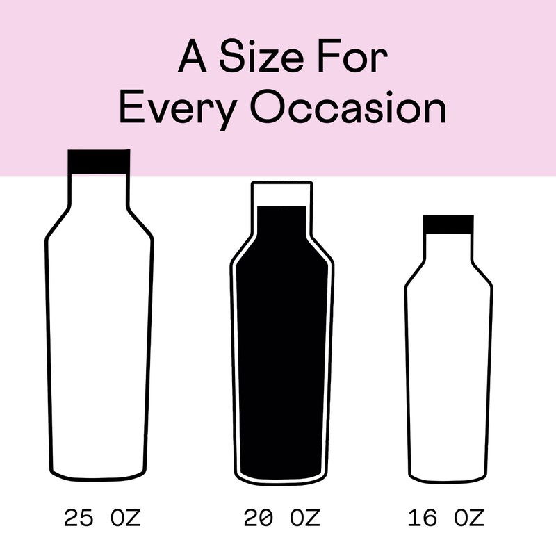 Corkcicle Canteen Sport Collection - Water Bottle & Thermos -