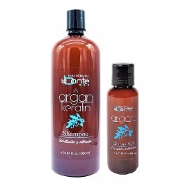 Labonté Shampoo Argán Keratin 1lt +  Aceite De Argán 240ml Labonté