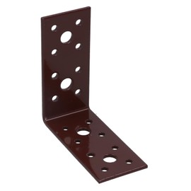 Angle Corner Bracket L-Shape Brace Fastener Plate 90mm x 90mm x 40mm 2PK